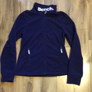 purple bench sweater